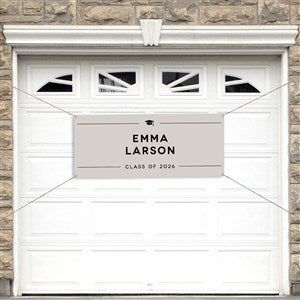 Modern Graduate Personalized Banner - 20x48 - 53385-S