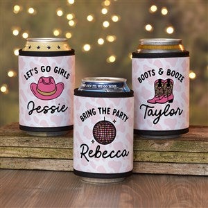 Personalized Cow Print Can  Bottle Wrap by Jessie James Decker - 53428