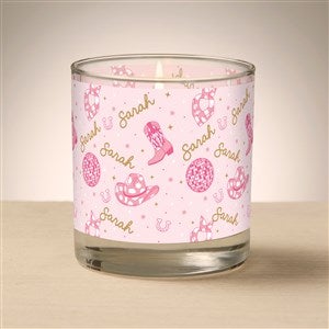 Personalized Western Glam Glass Candle by Jessie James Decker - 53432