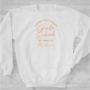 Personalized Girls Trip White Crewneck by Jessie James Decker - 53454-S