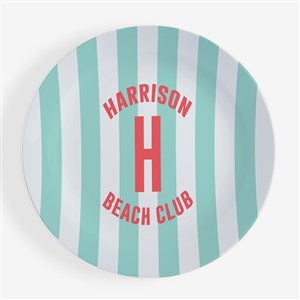 Sunkissed Stripes Personalized 10 Polymer Plate - 53660