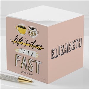 Gilmore Girls™ Lifes Shorts Personalized Paper Note Cube - 53755