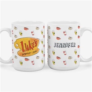 Gilmore Girls™ Lukes Coffee Personalized Coffee Mug 15 oz.- White - 53762-L