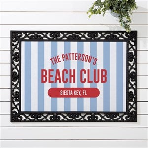 Sunkissed Stripes Personalized Doormat- 18x27 - 54161-S