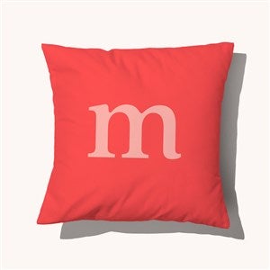 Typewriter Initial Personalized 14 Throw Pillow - 54212-S