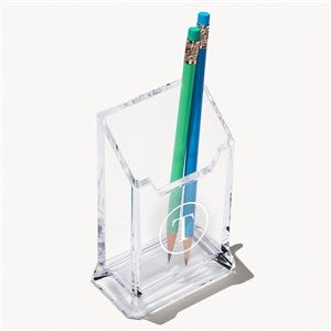 Initial Personalized Acrylic Pen  Pencil Holder - 54366