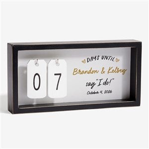 Wedding Personalized Countdown Calendar - 54494