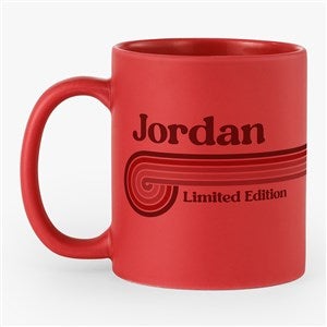 Limited Edition Personalized 11oz Coffee Mug-Red - 54560-R