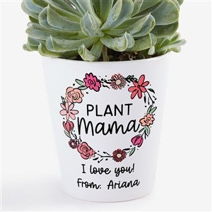 Personalized Floral Wreath Mini Flower Pot by Jessie James Decker - 54581