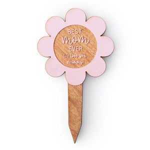 Engraved Pink Garden Stake for Mom by Jessie James Decker - 54600-P