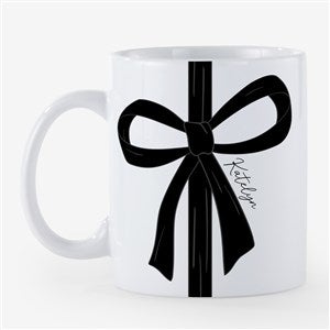 Black Bow Personalized Coffee Mug - Extra Large - 54637-XL
