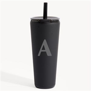 Personalized Initial Reduce Halo Tumbler - Phantom Black - 54704-PB