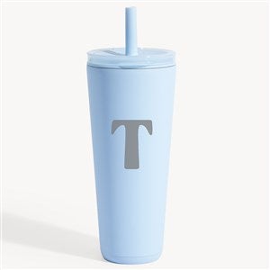 Personalized Initial Reduce Halo Tumbler - Glacier Blue - 54704-GB
