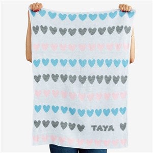 Love you Lots - 22x30 Knit Stroller Blanket - 54746D-S