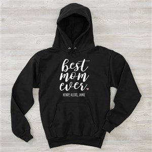 Personalized Best Mom Ever White Crewneck by Jessie James Decker - 54760-BHS