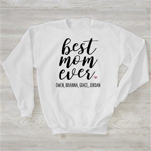 Personalized Best Mom Ever Black Hoodie by Jessie James Decker - 54760-WS