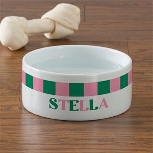 Bold Stripe Personalized Pet Bowl - Small - 54885-S