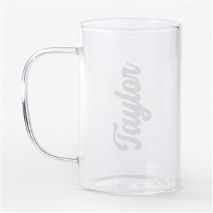 Clearly Made For You Engraved 18oz Glass Mug - 54929
