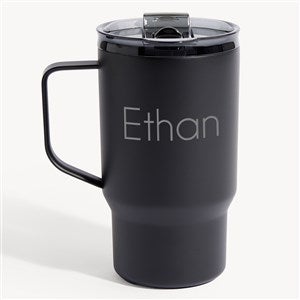 Engraved 18 oz. Reduce Hot1 Travel Mug - Black - 54966-B