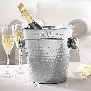 Hampton Collection Monogram Chiller & Ice Bucket - 5499