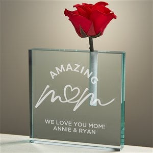 Amazing Mom Personalized Bud Vase - 55001