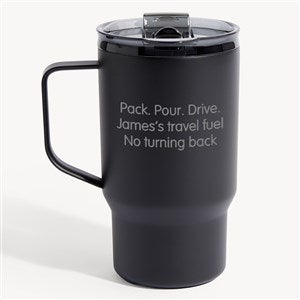 Write Your Own 18 oz. Reduce® Hot1 Travel Mug - Black - 55020-B