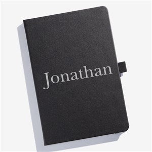 Classic Celebration Personalized Leatherette Nova Journal-Black - 55073-BK