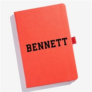 Classic Celebration Personalized Leatherette Nova Journal-Red - 55073-RD