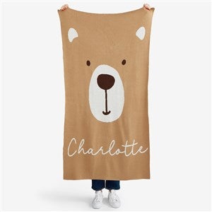 Bear Hugs 36x53 Knit Crib Blanket - 55145D-C