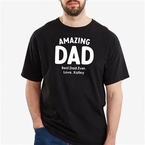 Amazing Dad Personalized Mens T-Shirt - ComfortWash - 55232-CWT