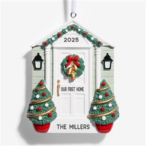 Merry Welcome Personalized Front Door Ornament - 55243