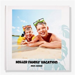 Our Vacation Personalized Photo Book - 4x6 Soft Glossy - 55295D-4x6-S-G