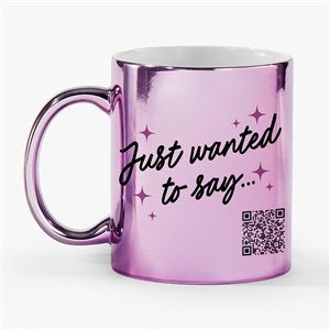 AUDIO Personalized 11oz Metallic Mug-Purple - 55316-P