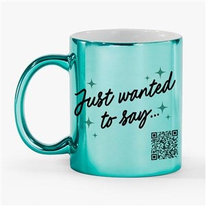 AUDIO Personalized 11oz Metallic Mug-Green - 55316-G