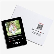 Video Anniversary Personalized Greeting Card - 55338