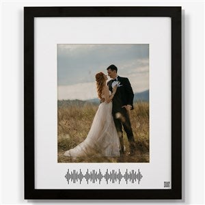 SOUNDWAVES Personalized Matted Frame - 16x20 Vertical - 55356V-16x20