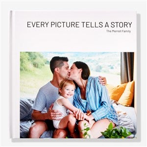 Every Picture Tells a Story Personalized Photo Book - 11x14 Hard Layflat Matte - 55385D-11x14-HL-M