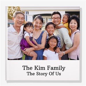 The Story of Us Personalized Photo Book - 11x14 Hard Layflat Matte - 55391D-11x14-HL-M