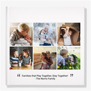 Quoted Moments Personalized Photo Book - 4x6 Soft Glossy - 55408D-4x6-S-G