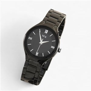 Personalized Logo Mens TFX By Bulova Engraved Black Watch - 55478