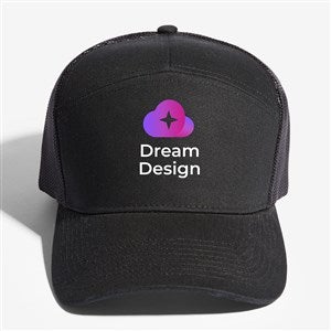 AI 7 Panel Trucker Personalized Cap - 55528D-R168