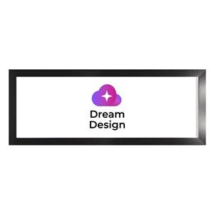 AI Custom Personalized Framed Print - 12x36 - 55533D-12x36