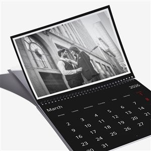 Classic Black Photo Wall Calendar - 55624D