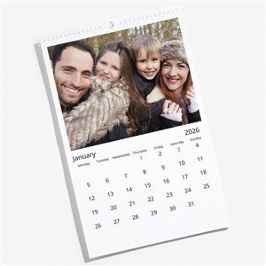 Classic Photo Full Page Personalized Wall Calendar - 55686D