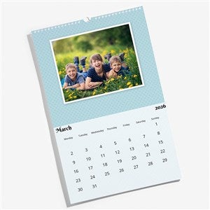 Colorful Patterns Photo Full Page Wall Calendar - 55702D