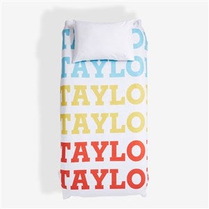 Repeating Name Personalized Twin XL Sweatshirt Blanket-65x90 - 55798-SWXL