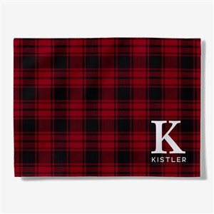 Christmas Plaid Personalized Placemats - 55808