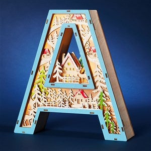 Northwood Noel Wood LED Monogram Letter - A - 55971-A