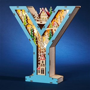 Northwood Noel Wood LED Monogram Letter - Y - 55971-Y