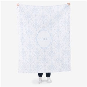 Blush  Bloom Personalized 50x60 Plush Fleece Blanket - 55997